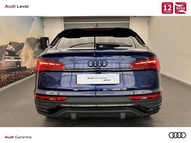 Occasion Audi Q5 Sportback S-Line 163 ch (119 kW) 2022 Bleu navarre métallisé SUV