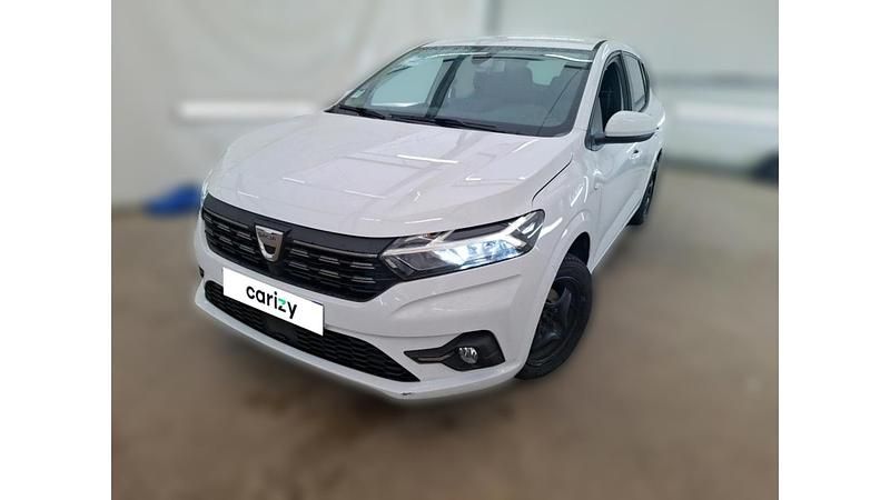 Blanc Utilisé 2022 Dacia Sandero Comfort Berline | 13 490 € (Bon prix) - Image 1/4