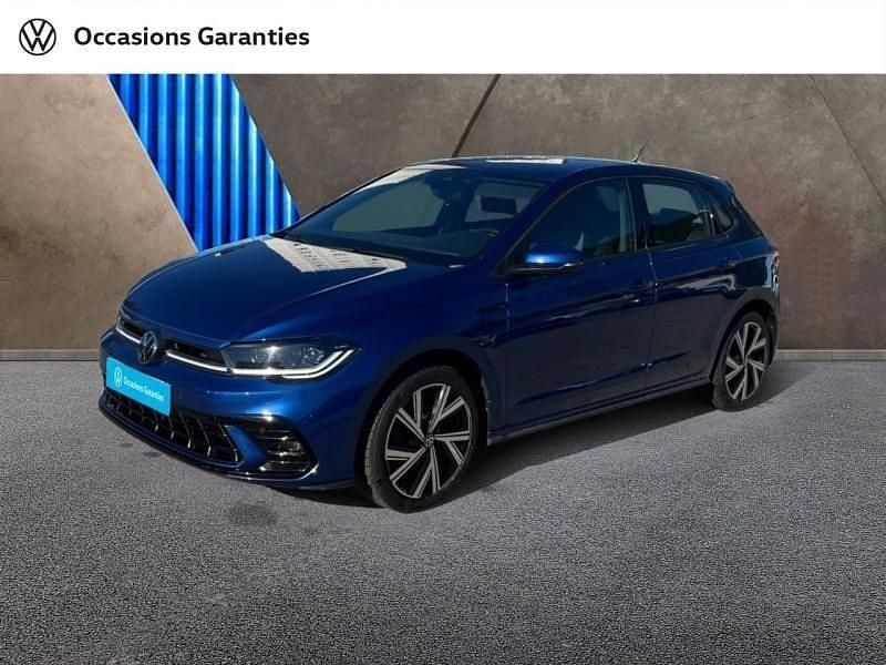 Bleu récif métallisé Utilisé 2023 VW Polo R-line Berline | 18 900 € (Prix juste) - Image 1/4