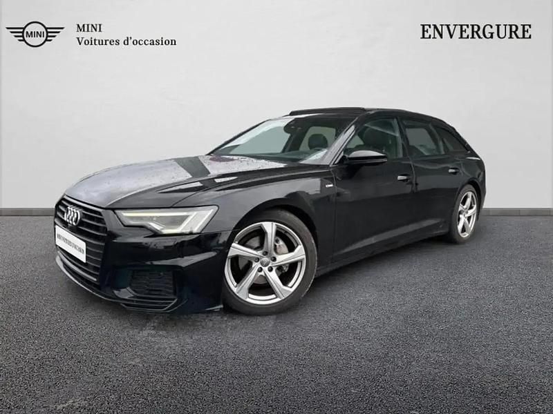 Noir Occasion 2018 Audi A6 S-Line Break | 25 900 € - Image 1/4