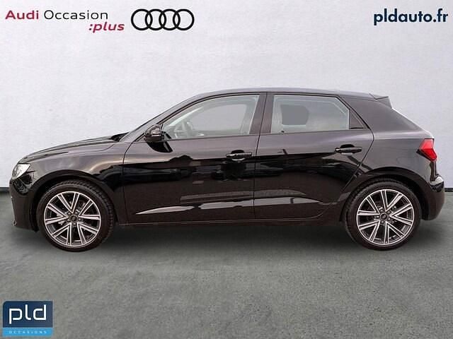 Nouvelle Audi A1 Sportback Design 116 ch (85 kW) 2025 Noir mythe métallisé gris manhattan métallisé Citadine