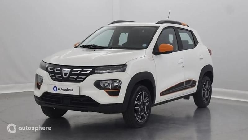 Blanc Utilisé 2022 Dacia Spring Comfort Plus Citadine | 9 899 € (Prix juste) - Image 1/4