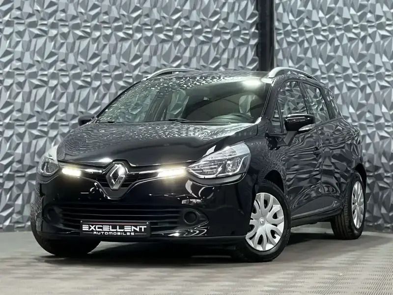 Noir Utilisé 2015 Renault Clio GrandTour Break | 6 950 € (Bon prix) - Image 1/4