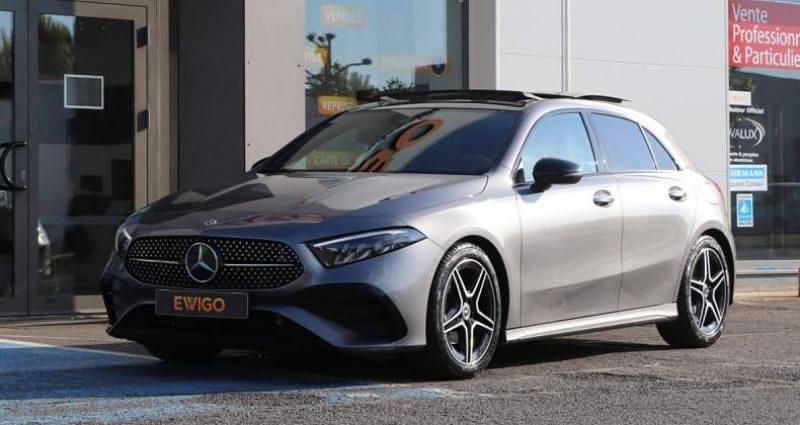 Gris Utilisé 2023 Mercedes A180 AMG line Berline | 31 980 € (Prix juste) - Image 1/4