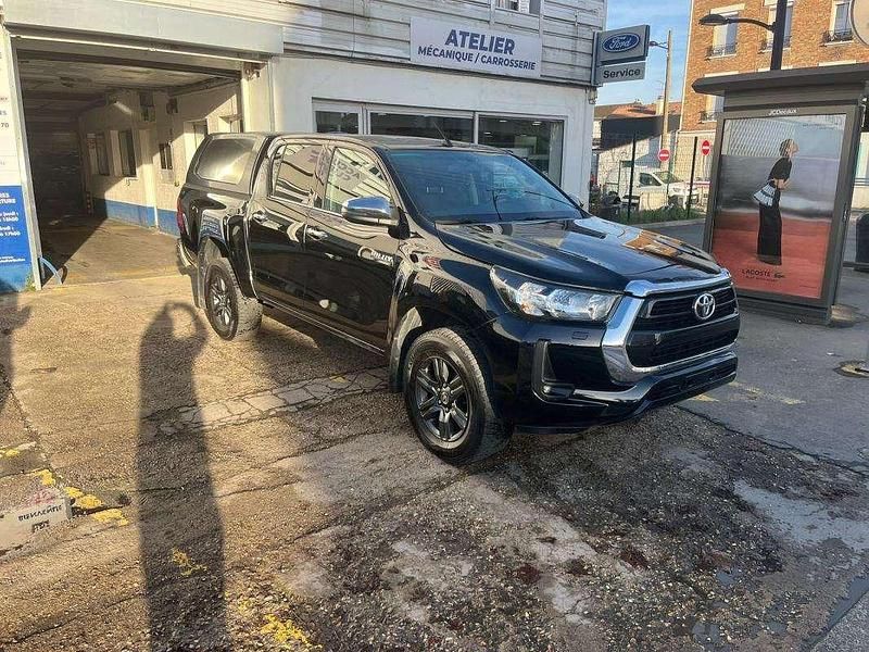 Occasion Toyota HiLux 150 ch (110 kW) 2021 Noir Pick-up