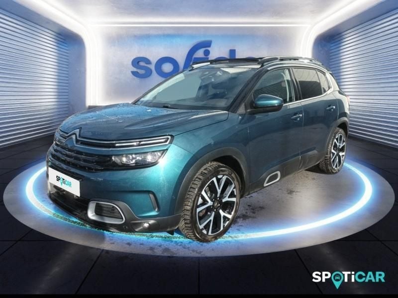 Bleu Utilisé 2021 Citroën C5 Aircross Shine SUV | 20 990 € (Prix juste) - Image 1/3