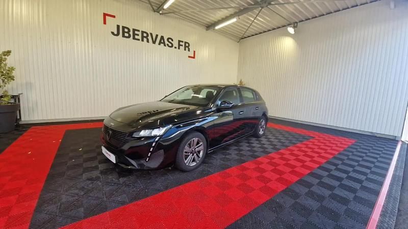 Noir Utilisé 2022 Peugeot 308 Active Berline | 16 790 € (Prix juste) - Image 1/4