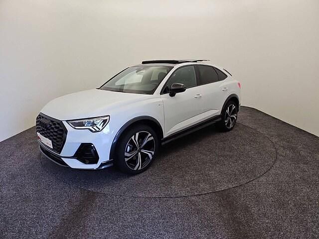 Blanc glacier métallisé Occasion 2024 Audi Q3 Sportback S-Line SUV | 48 500 € (Prix assez cher) - Image 1/4