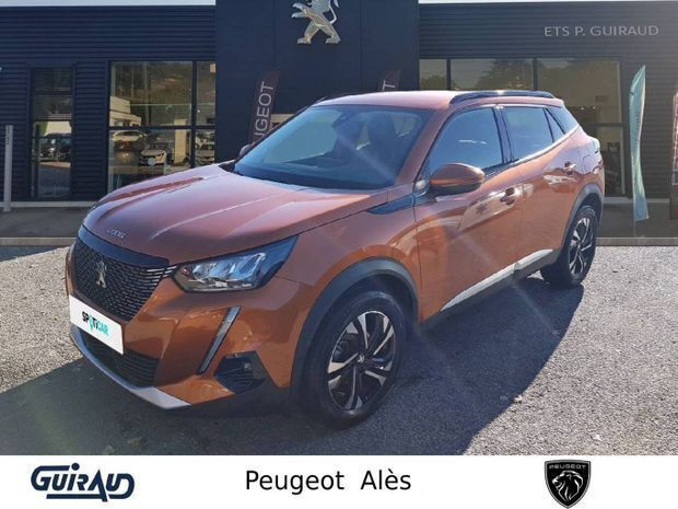 Orange Utilisé 2020 Peugeot 2008 Allure SUV | 12 570 € (Prix juste) - Image 1/4