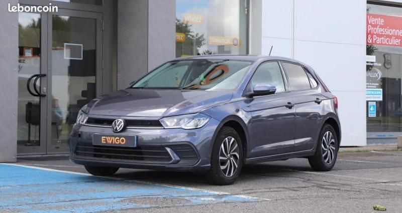 Gris Utilisé 2021 VW Polo Life Citadine | 12 990 € (Prix juste) - Image 1/4
