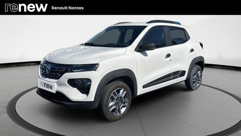 Blanc Utilisé 2021 Dacia Spring Business Citadine | 8 990 € (Prix juste) - Image 1/4