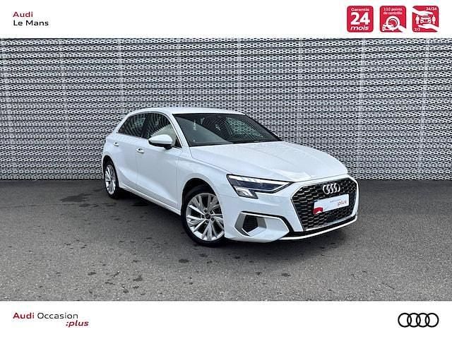 Blanc ibis Utilisé 2023 Audi A3 Sportback e-tron Design Berline | 32 890 € (Prix juste) - Image 1/3