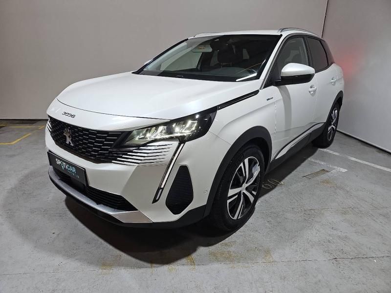 Blanc Utilisé 2021 Peugeot 3008 Allure SUV | 24 490 € (Prix juste) - Image 1/4