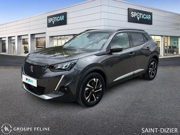 Gris Utilisé 2021 Peugeot 2008 Allure SUV | 15 980 € (Prix juste) - Image 1/4