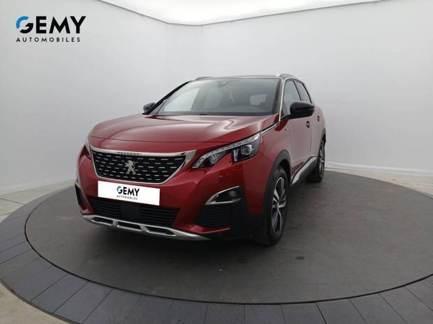 Rouge Utilisé 2020 Peugeot 3008 GT-line | 20 490 € (Bon prix) - Image 1/4