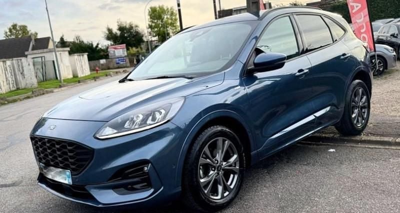 Bleu Utilisé 2022 Ford Kuga ST-Line SUV | 15 990 € (Bon prix) - Image 1/4
