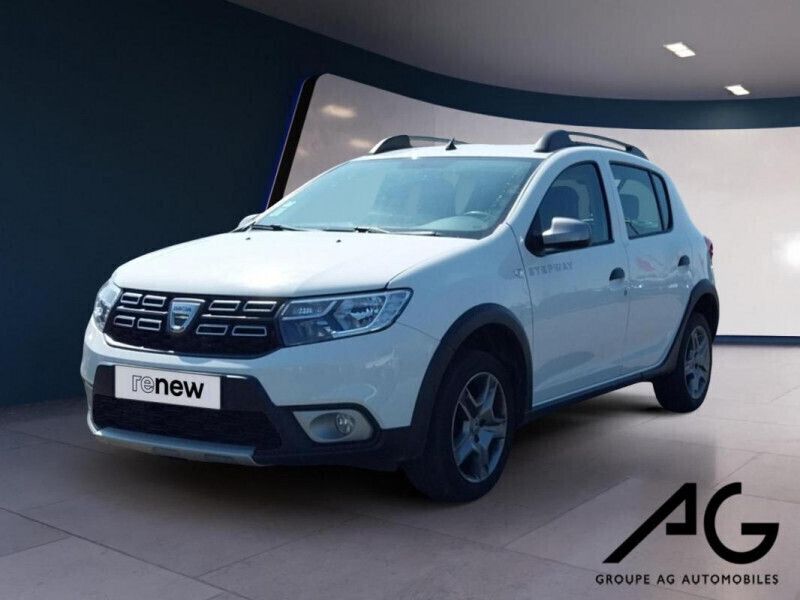 Blanc Utilisé 2020 Dacia Sandero Stepway Citadine | 9 990 € (Prix juste) - Image 1/4