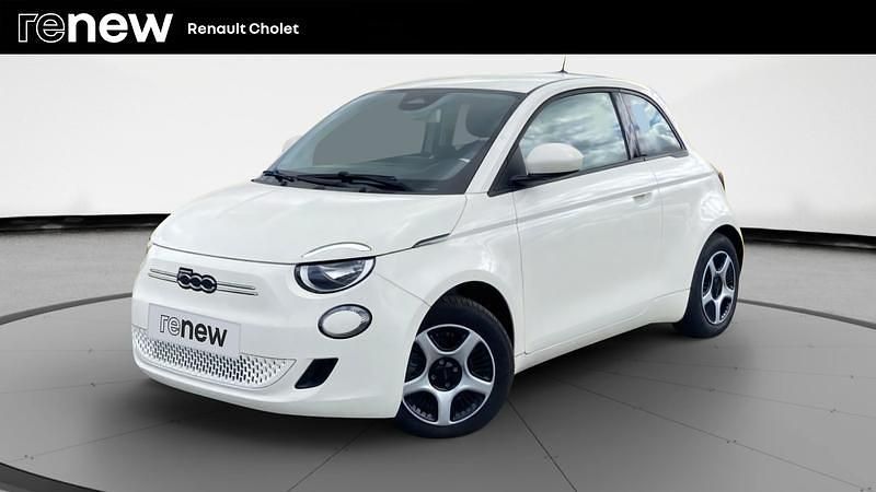 Blanc Utilisé 2021 Fiat 500e Passion Berline | 14 790 € (Prix juste) - Image 1/4