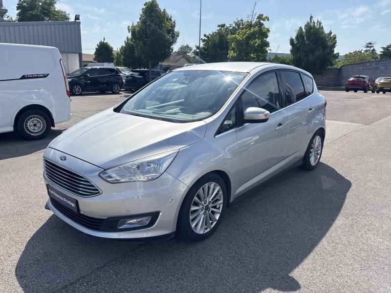 Gris lunaire Utilisé 2017 Ford C-MAX Titanium X Monospace | 10 999 € (Prix juste) - Image 1/4