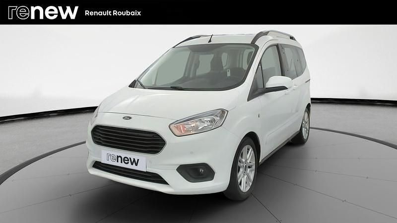 Blanc Utilisé 2019 Ford Tourneo Ambiente Monospace | 11 999 € - Image 1/4