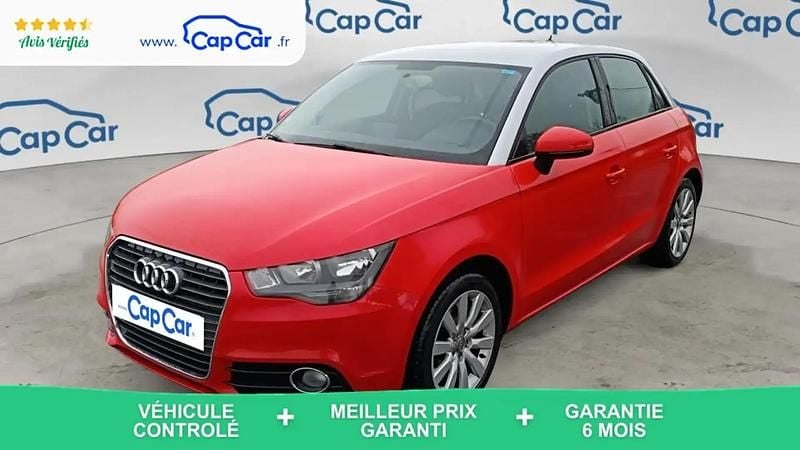 Rouge Occasion 2012 Audi A1 Ambiente Citadine | 8 490 € (Prix juste) - Image 1/4