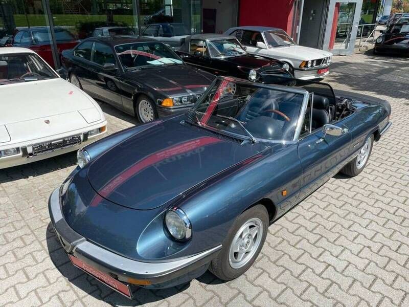 Bleu Utilisé 1989 Alfa Romeo Spider Cabriolet | 16 500 € - Image 1/4