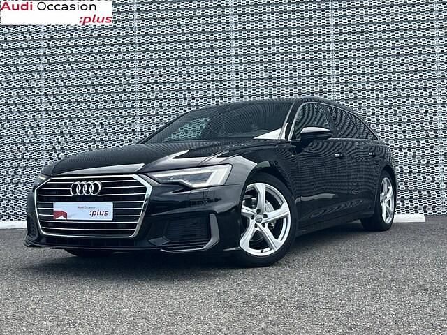 Noir brillant Utilisé 2020 Audi A6 S-Line Break | 31 490 € (Prix juste) - Image 1/4