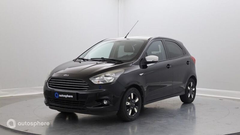 Noir Utilisé 2018 Ford Ka Plus Citadine | 9 690 € (Prix juste) - Image 1/4