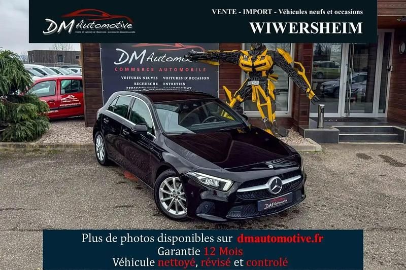 Occasion Mercedes A180 Progressive 163 ch (119 kW) 2019 Noir Berline