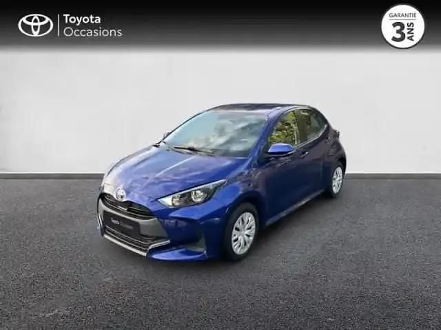 Bleu kyanite (m) Occasion 2020 Toyota Yaris Berline | 11 990 € - Image 1/4