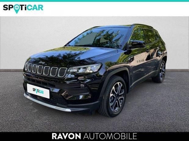 Noir Utilisé 2023 Jeep Compass Limited SUV | 23 490 € (Super prix) - Image 1/4