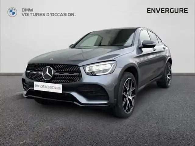 Noir Occasion 2021 Mercedes GLC300 AMG line Coupé | 45 990 € (Bon prix) - Image 1/4