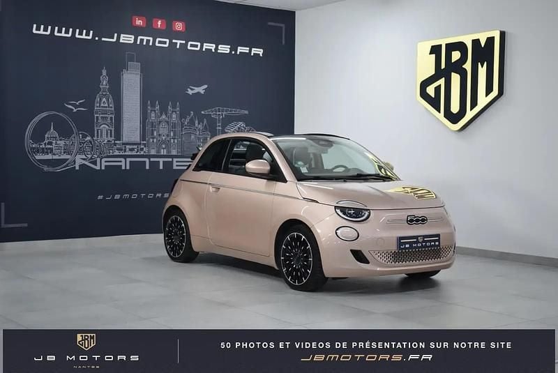 Rouge Utilisé 2020 Fiat 500e Cabriolet | 14 490 € (Prix juste) - Image 1/4