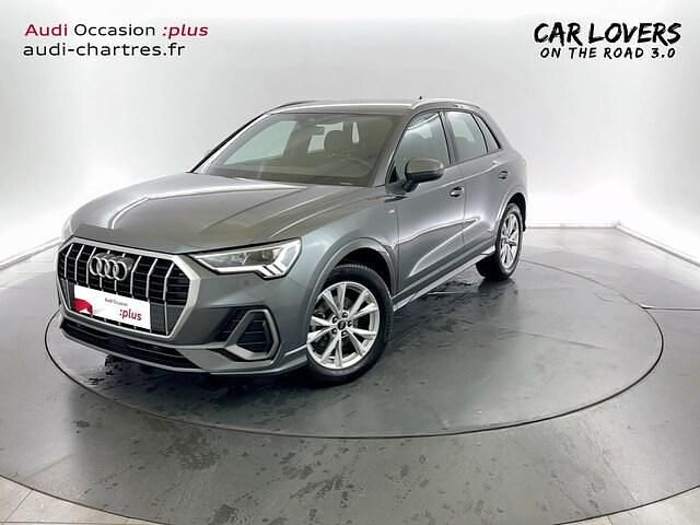 Gris daytona nacré Occasion 2023 Audi Q3 S-Line SUV | 36 800 € - Image 1/4