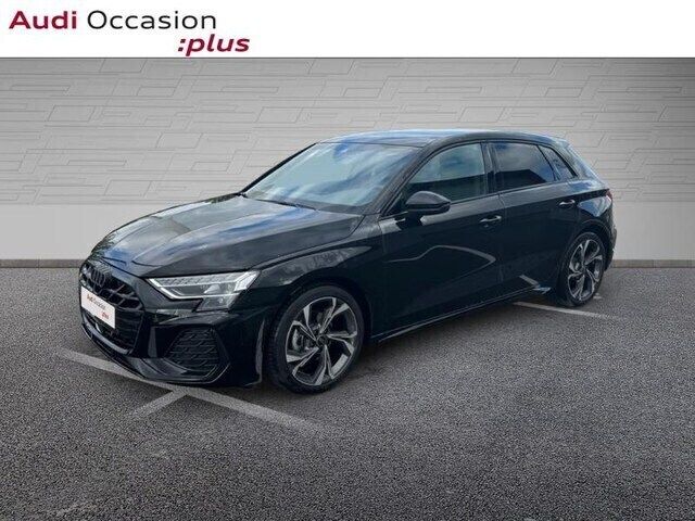 Noir mythic métallisé Utilisé 2025 Audi A3 S-Line | 40 990 € (Prix cher) - Image 1/4