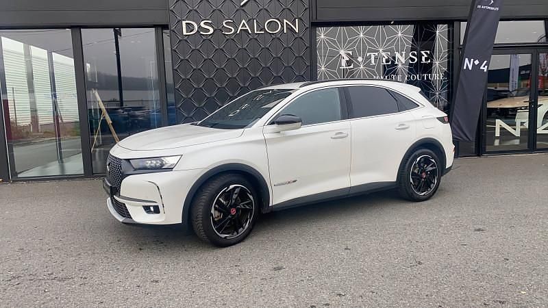 Blanc Occasion 2021 DS Automobiles DS7 Crossback Performance Line Plus SUV | 24 990 € (Prix juste) - Image 1/4