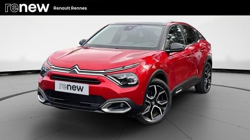 Rouge Utilisé 2022 Citroën e-C4 Shine Berline | 16 990 € (Bon prix) - Image 1/4