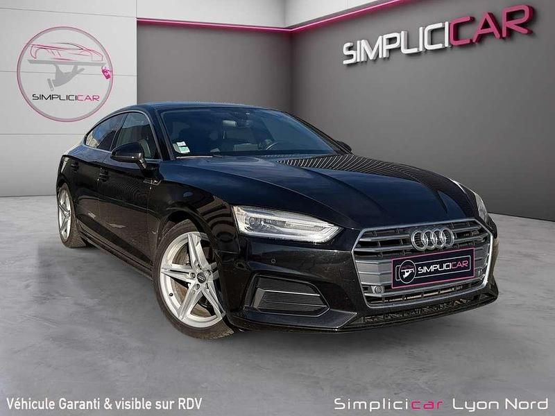 Occasion Audi A5 Sportback Sport 190 ch (139 kW) 2017 Noir Citadine