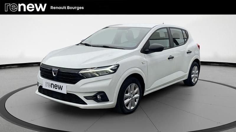 Blanc Utilisé 2021 Dacia Sandero Essentiel Citadine | 10 490 € - Image 1/4