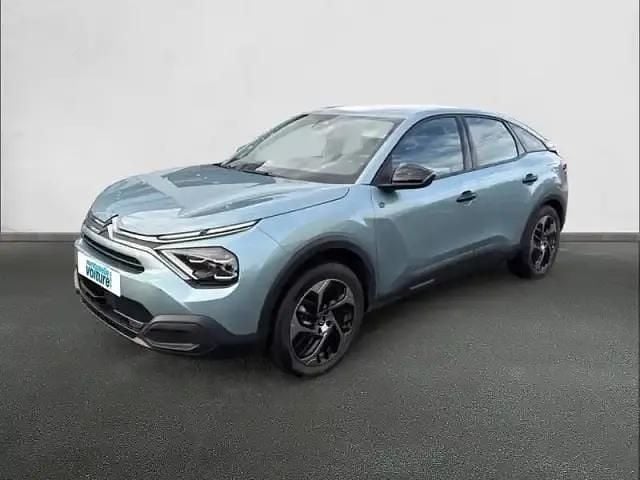 Bleu iceland (nacrée) Utilisé 2024 Citroën e-C4 Berline | 24 990 € (Prix juste) - Image 1/4