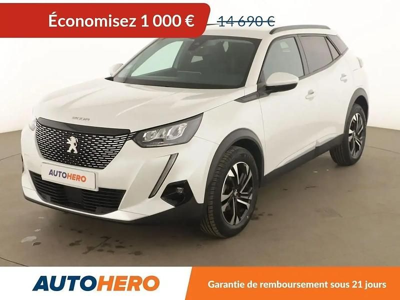 Blanc Utilisé 2020 Peugeot 2008 Allure SUV | 13 290 € (Prix juste) - Image 1/2