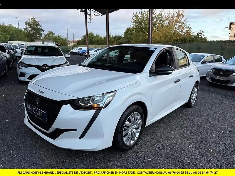 Blanc Occasion 2021 Peugeot 208 Business-Line Citadine | 8 490 € (Super prix) - Image 1/4