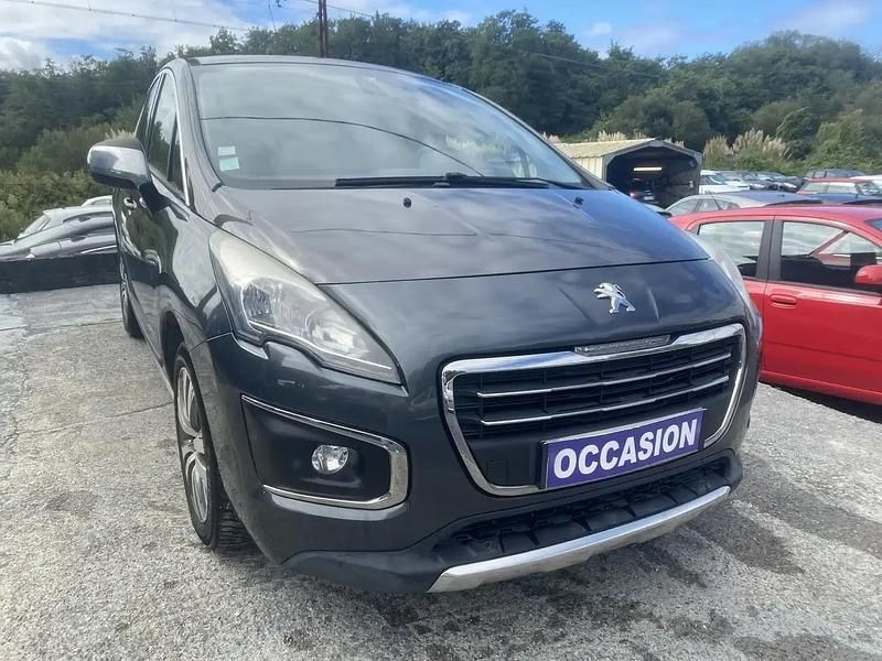 Gris Utilisé 2016 Peugeot 3008 Allure SUV | 9 290 € (Prix juste) - Image 1/4