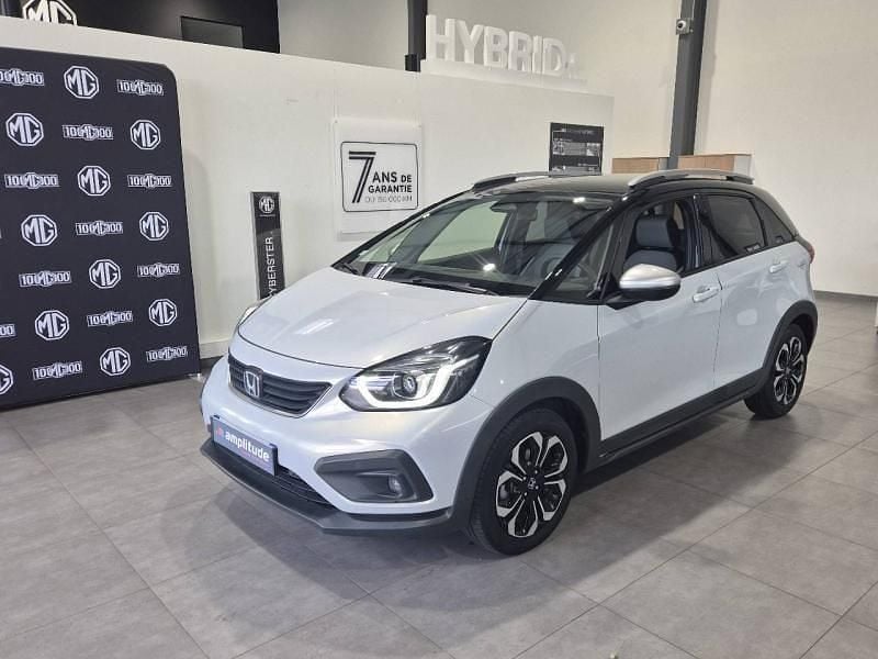 Blanc perle premium Utilisé 2021 Honda Jazz Exclusive Citadine | 18 399 € (Bon prix) - Image 1/4