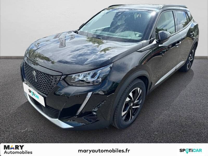 Noir Utilisé 2021 Peugeot 2008 Allure SUV | 15 990 € (Prix juste) - Image 1/4