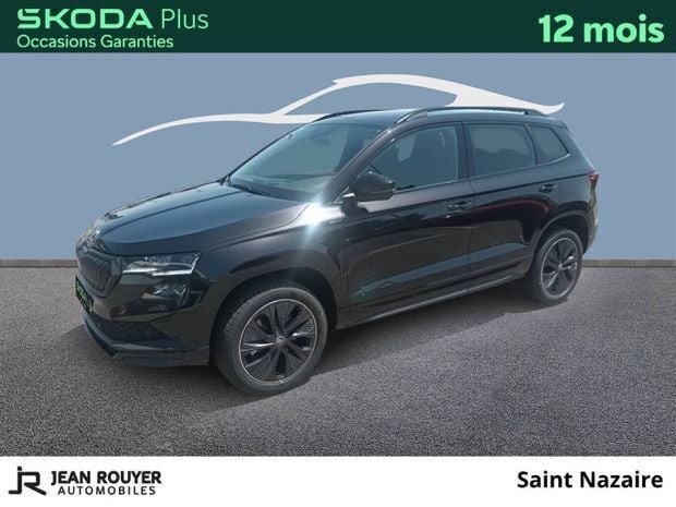 Noir Utilisé 2025 Skoda Karoq SportLine SUV | 36 999 € (Prix cher) - Image 1/4