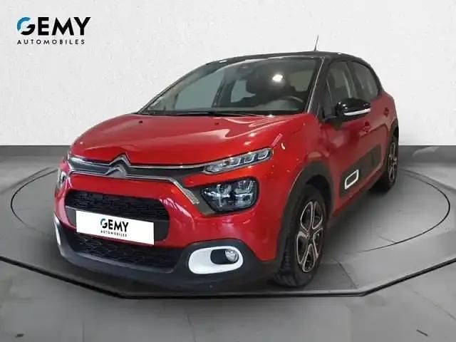 Rouge Occasion 2020 Citroën C3 PureTech Berline | 9 990 € (Prix juste) - Image 1/4