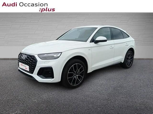 Blanc ibis Utilisé 2021 Audi Q5 S-Line SUV | 41 987 € (Prix cher) - Image 1/4