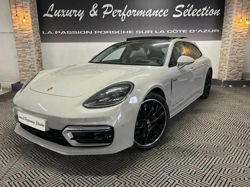 Gris Utilisé 2021 Porsche Panamera S E-Hybrid Sport Turismo Berline | 118 990 € - Image 1/4