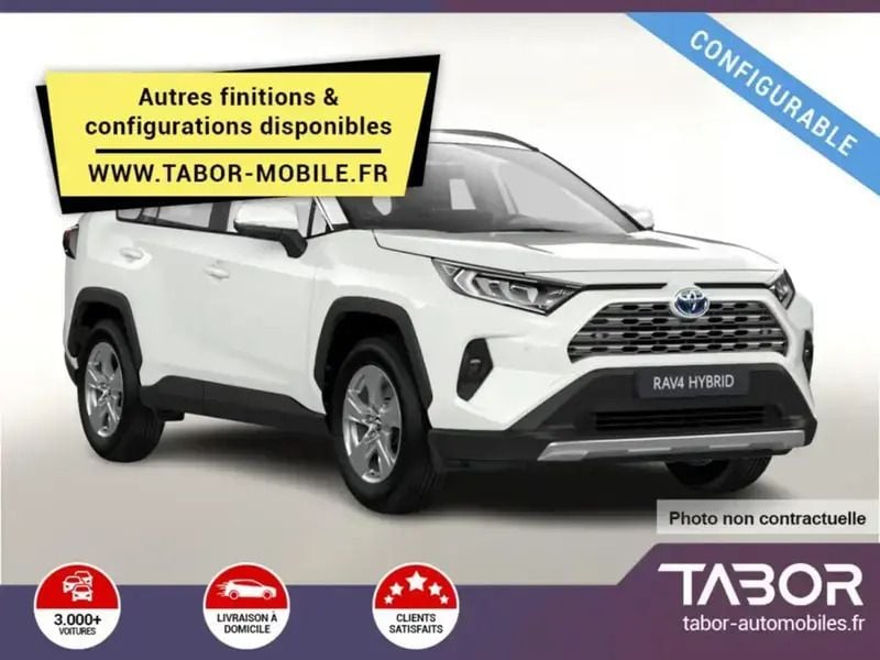 Blanc Nouvelle 2025 Toyota RAV4 Hybrid SUV | 36 694 € (Super prix) - Image 1/4